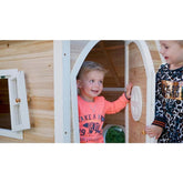 EXIT Fantasia 100 Wooden Playhouse (1.08 x 1.28 x 1.71 m, Natural) - Colorland Toys